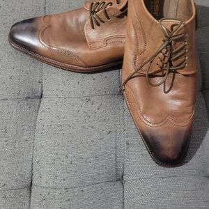 Vero Cuoio Brown and Black Leather Derbys
